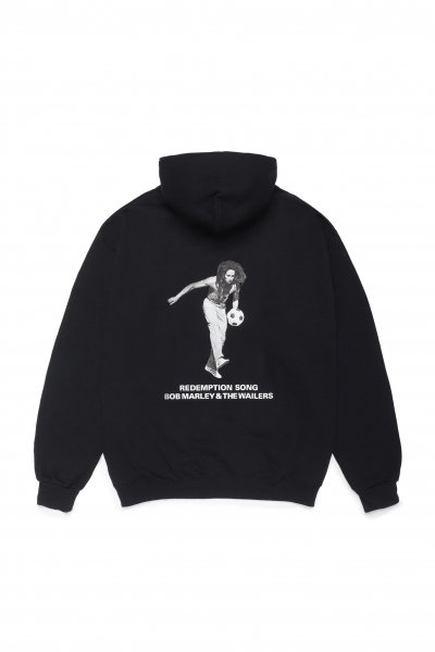 JBOB MARLEY / PULLOVER HOODED SWEAT SHIRT ( TYPE-4 )（BLACK）