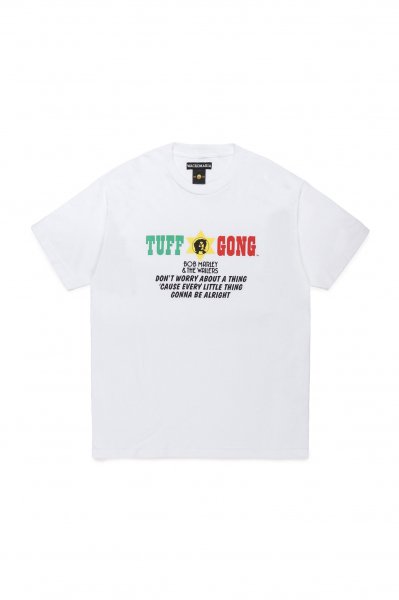 BOB MARLEY / CREW NECK T-SHIRT ( TYPE-3 )（WHITE）