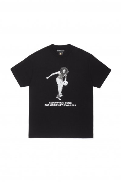 BOB MARLEY / CREW NECK T-SHIRT ( TYPE-4 )(BLACK)