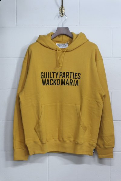 MIDDLE WEIGHT PULLOVER HOODED SWEAT SHIRT （YELLOW）