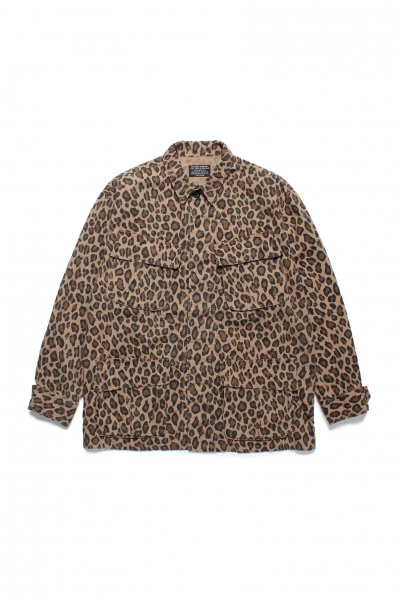 LEOPARD FATIGUE JACKET ( TYPE-1 )（BEIGE）