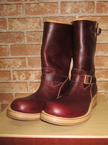 AD-S-01 ENGINEER BOOTS （BURGUNDY）