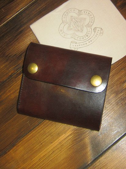 AD-W-02B SHORT TRACKER WALLET （D.BROWN）