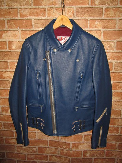 AD-02 DOUBLE RIDERS JKT (VINTAGE BLUE)