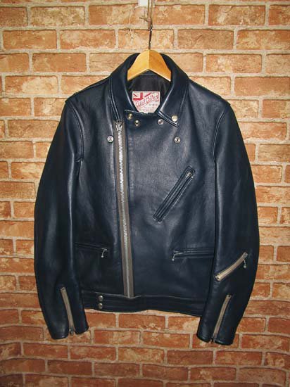 AD-03 BRITISH ASYMMETRY JACKET (DARK BLUE)