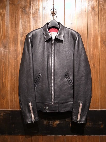 AD-01 CENTER ZIP JACKET (BLACK)